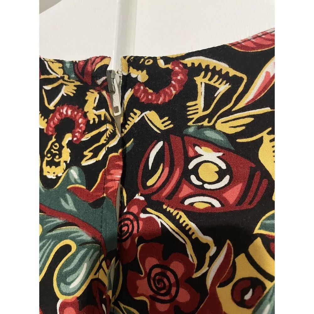 Vintage Reyn Spooner Floral Guitar Dress Size Small - Picture 5 of 6